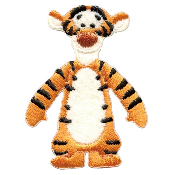 MY471 ディズニーキャラクター ティガー ワッペン アイロン
