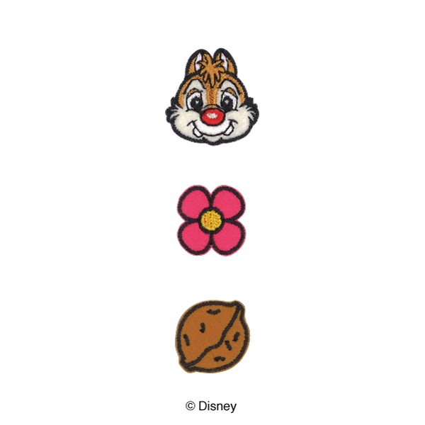 My504 ディズニー デール アイコン ３個付きワッペン アイロンシール両用タイプ すべての商品 P S Fan パイオニア ワッペン ハンドメイドクラフト