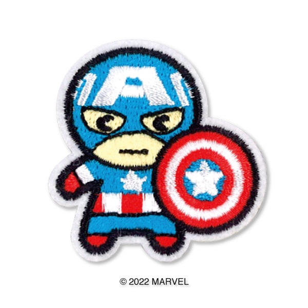 ML21 【MARVEL】マーベル キャプテン・アメリカ ワッペン