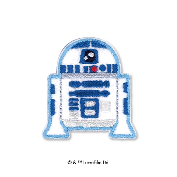 STA06 【STAR WARS】スター・ウォーズ R2-D2 ワッペン アイロンシール