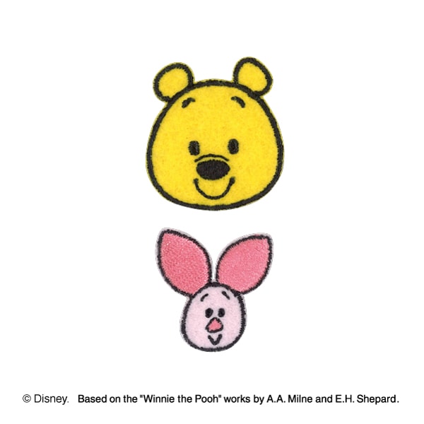 MY508 ディズニー くまのプーさん プー/ピグレット<br>2個付き