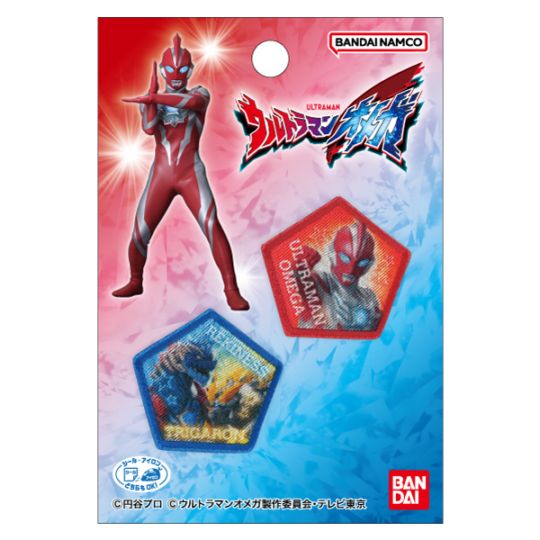 BAN152 「ウルトラマンオメガ」<br>2個付きワッペン<br>シール