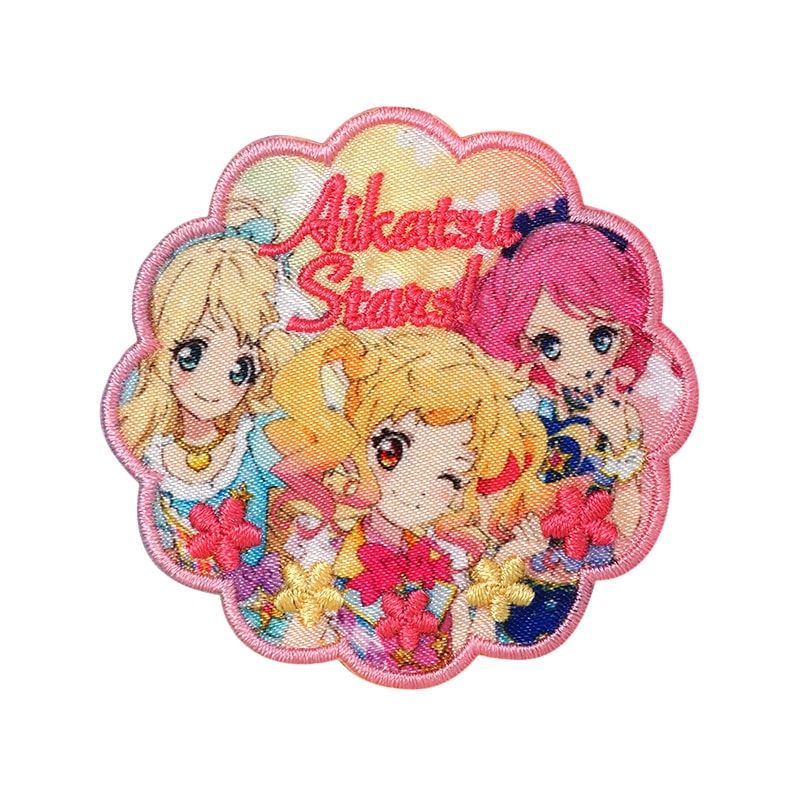 Aik15 アイカツスターズ アイロン接着ワッペン キャラクター アイカツ P S Fan パイオニア ワッペン ハンドメイドクラフト Aik15 アイカツスターズ アイロン接着ワッペン キャラクター アイカツ P S Fan パイオニア ワッペン ハンドメイドクラフト