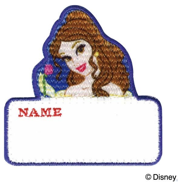 My246 ディズニープリンセス お名前ワッペン ベル Disney ディズニープリンセス P S Fan パイオニア ワッペン ハンドメイドクラフト