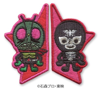 Im11 石森キャラクター パンソンワークス ワッペン キャラクター 石森キャラクターxパンソンワークス P S Fan パイオニア ワッペン ハンドメイドクラフト