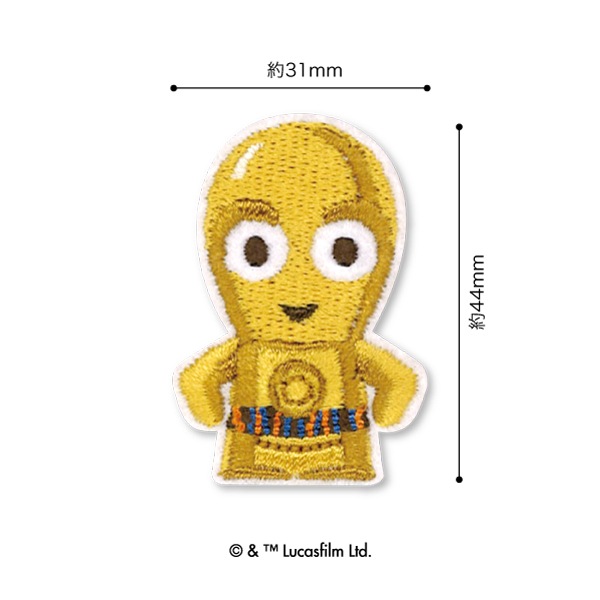 STA07  ��STAR WARS�ۥ��������������� C-3PO ��åڥ� �������󥷡���ξ�ѥ�����