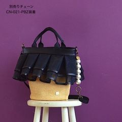 rapture バスケット カゴバッグ グログランリボン ネイビーカラー rapture バスケット カゴバッグ グログランリボン ネイビー