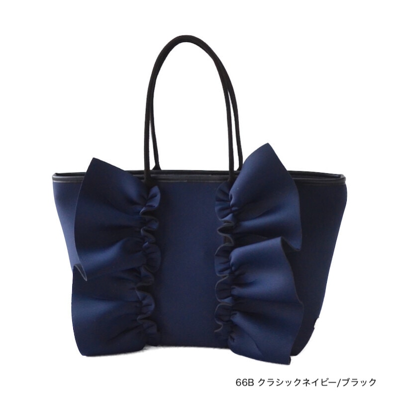 RAPTURE M ネイプルズラッフルトート-midiumサイズファスナー -TT-288