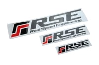 STICKER R.S.E. BLACK