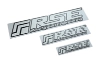 STICKER R.S.E. WHITE
