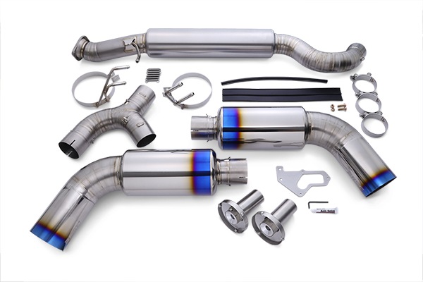 FULL TITANIUM MUFFLER GR COROLLA TYPE-D