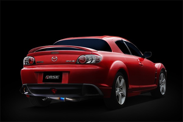 FULL TITANIUM MUFFLER RX-8 EARLY MODEL