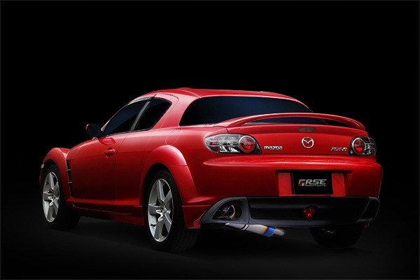 FULL TITANIUM MUFFLER RX-8 EARLY MODEL