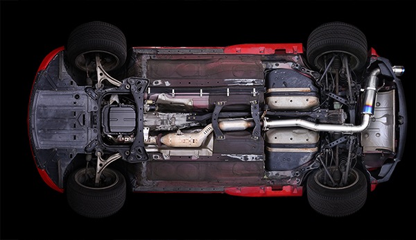 FULL TITANIUM MUFFLER RX-8 EARLY MODEL