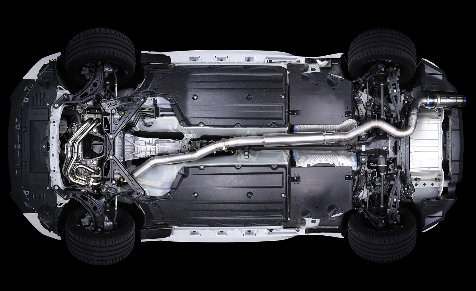 FULL TITANIUM MUFFLER GR86/86/FR-S/BRZ SINGLE TYPE-80 Ver.3