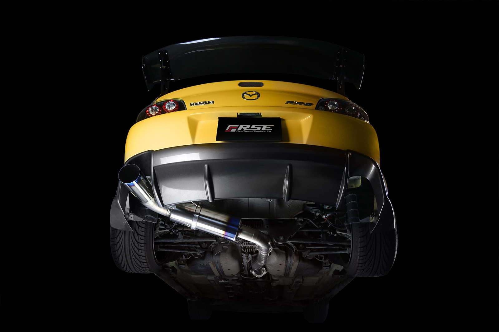 FULL TITANIUM MUFFLER RX-8 EARLY MODEL TYPE-X