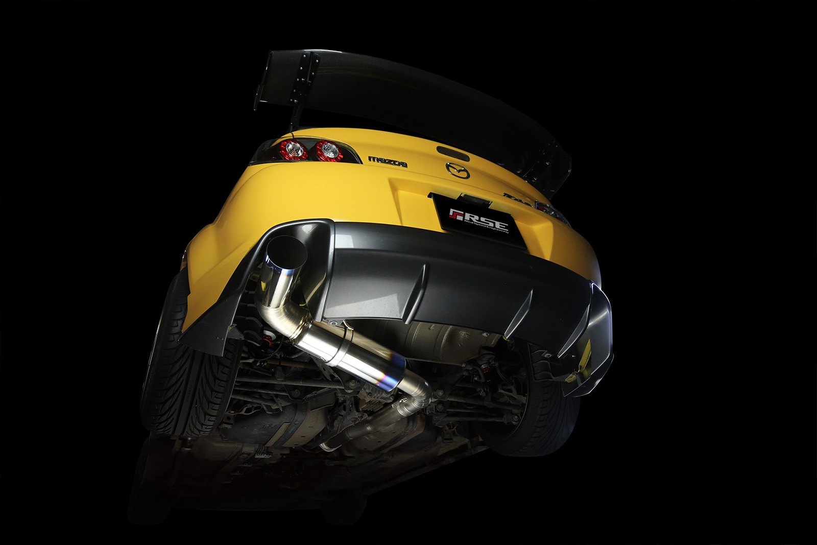 FULL TITANIUM MUFFLER RX-8 EARLY MODEL TYPE-X
