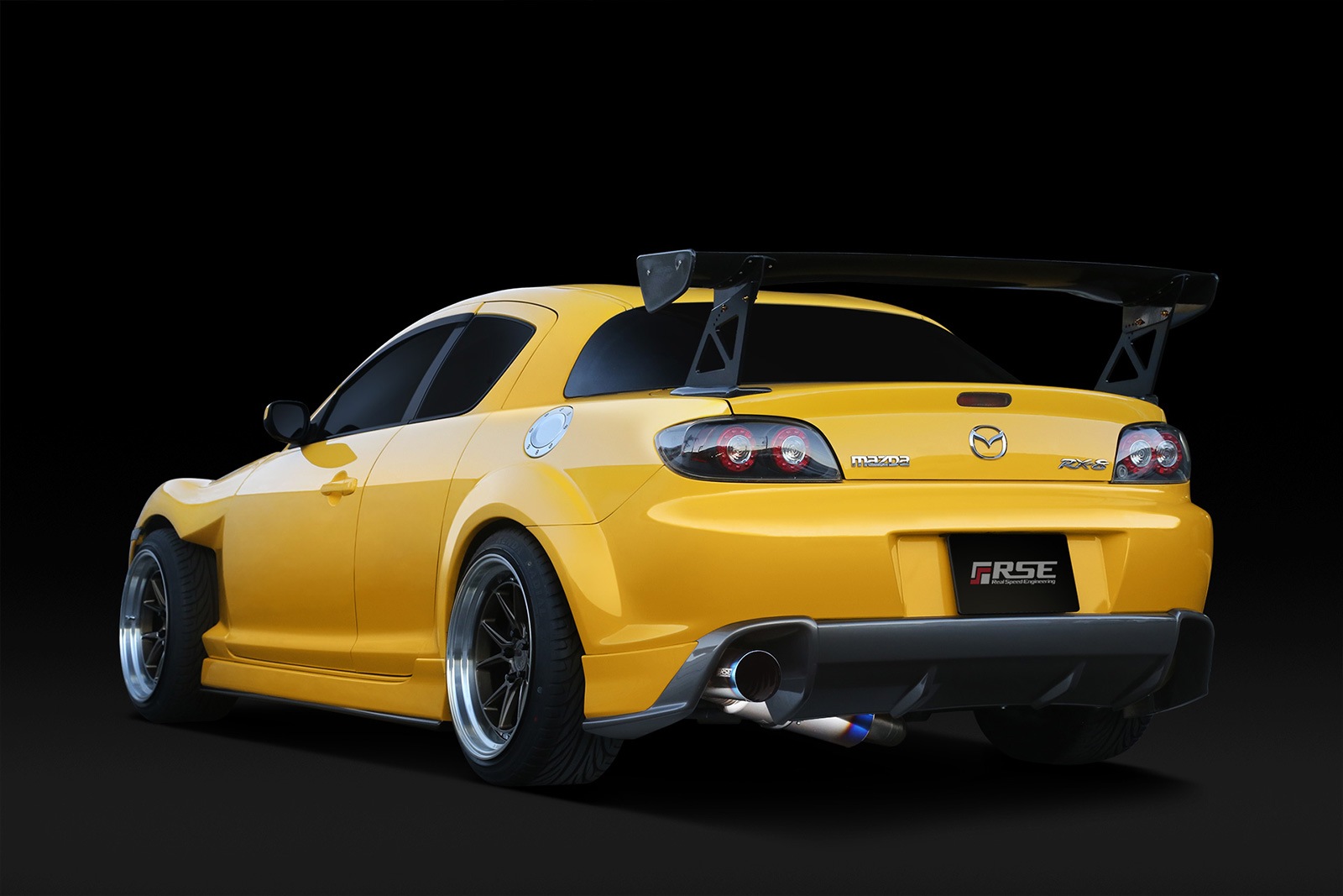 FULL TITANIUM MUFFLER RX-8 EARLY MODEL TYPE-X