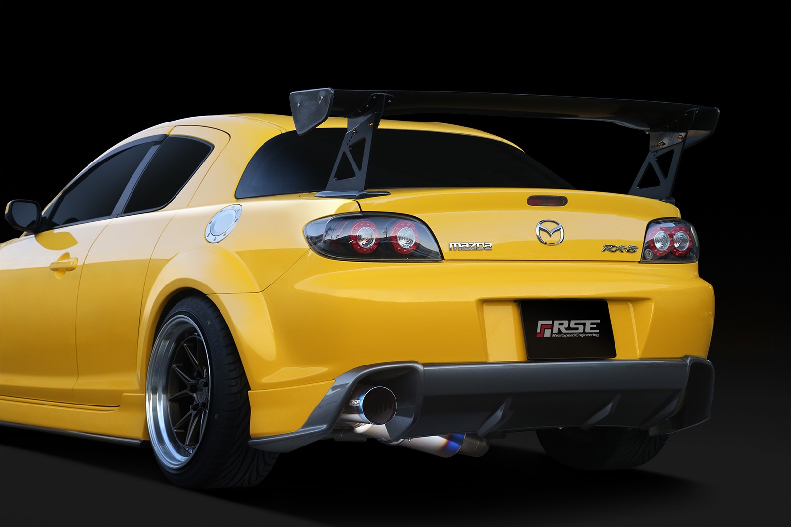 FULL TITANIUM MUFFLER RX-8 EARLY MODEL TYPE-X