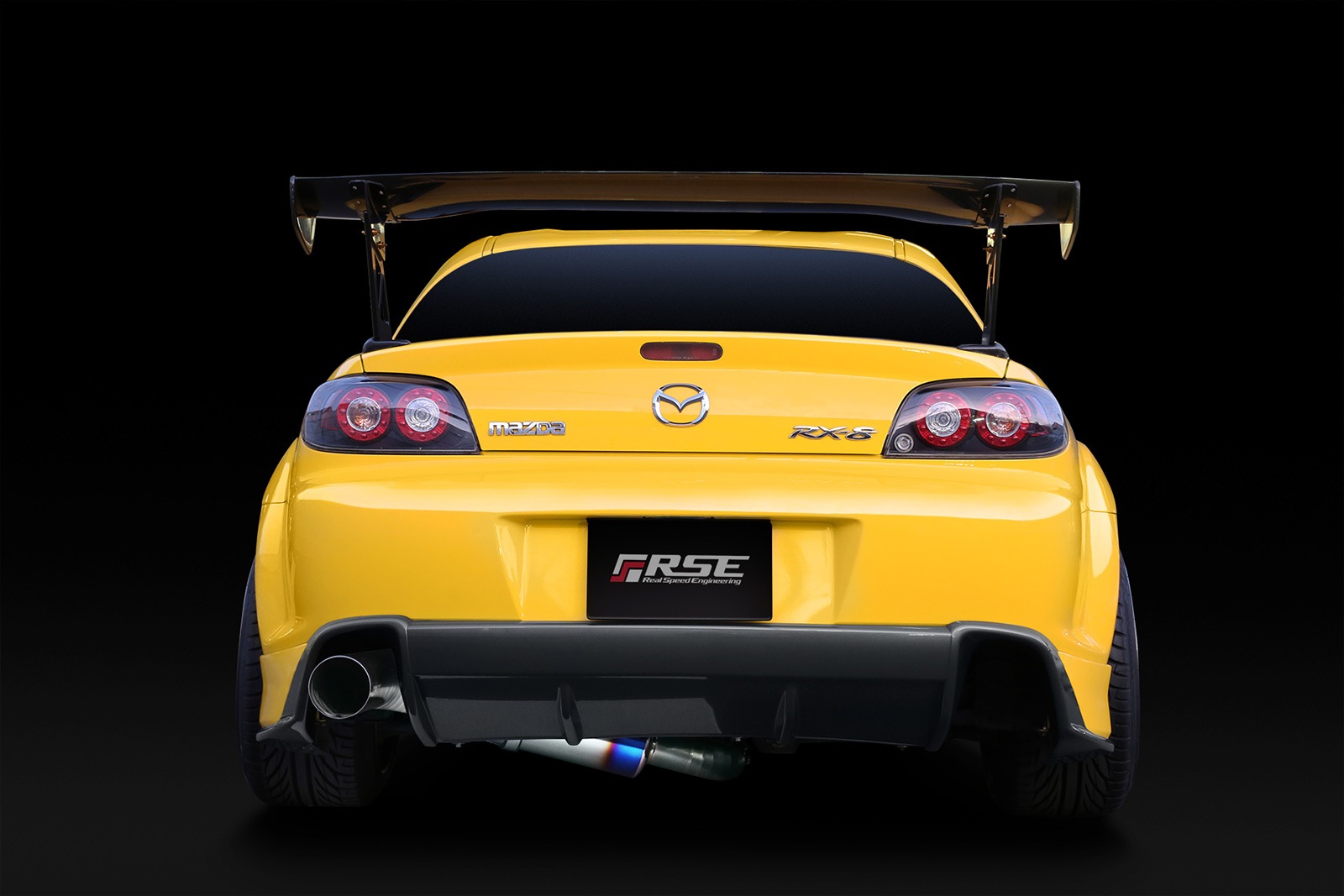 FULL TITANIUM MUFFLER RX-8 EARLY MODEL TYPE-X