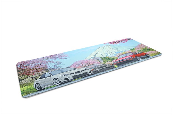 DESK PAD GDB/BNR32/AE86 CHERRY BLOSSOM MT.FUJI