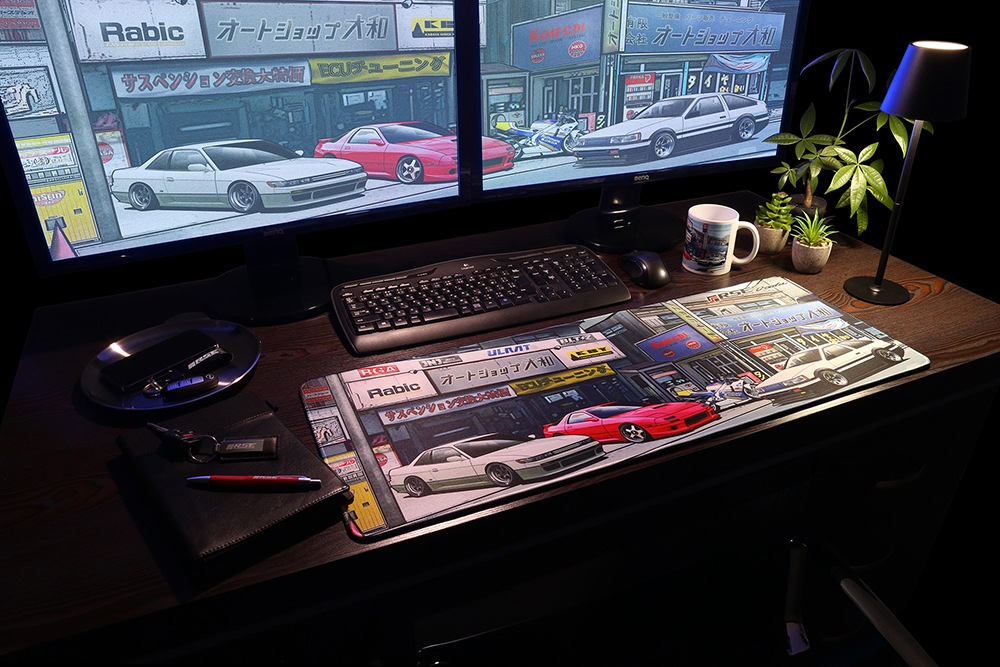 DESK PAD GDB/BNR32/AE86 CHERRY BLOSSOM MT.FUJI