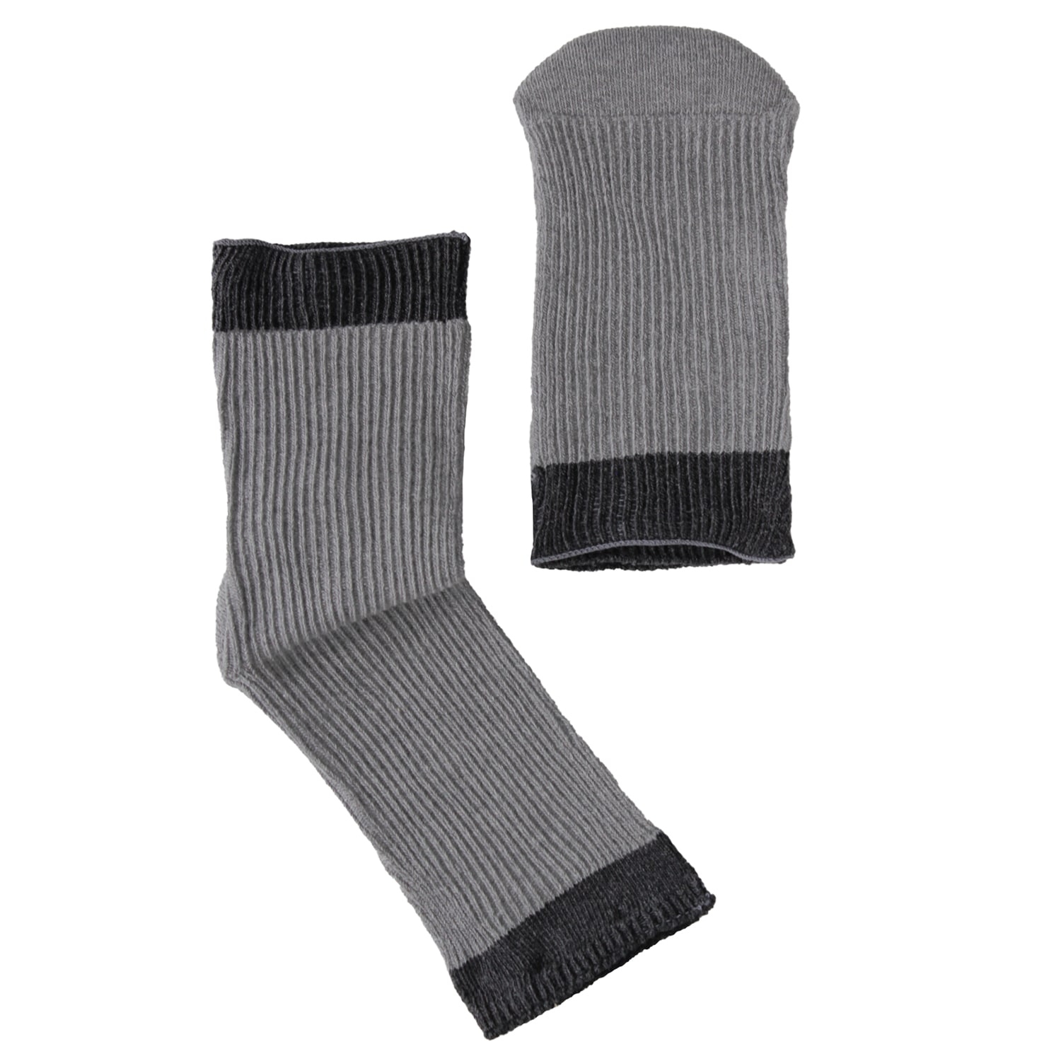 シンプル2トーンオープントゥソックス | OPEN TOE,MIDDLE,MUJI
