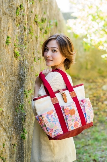 sawanicoさんのクラフトマンバッグ / サワニコフラワー | BAG,TOTE BAG