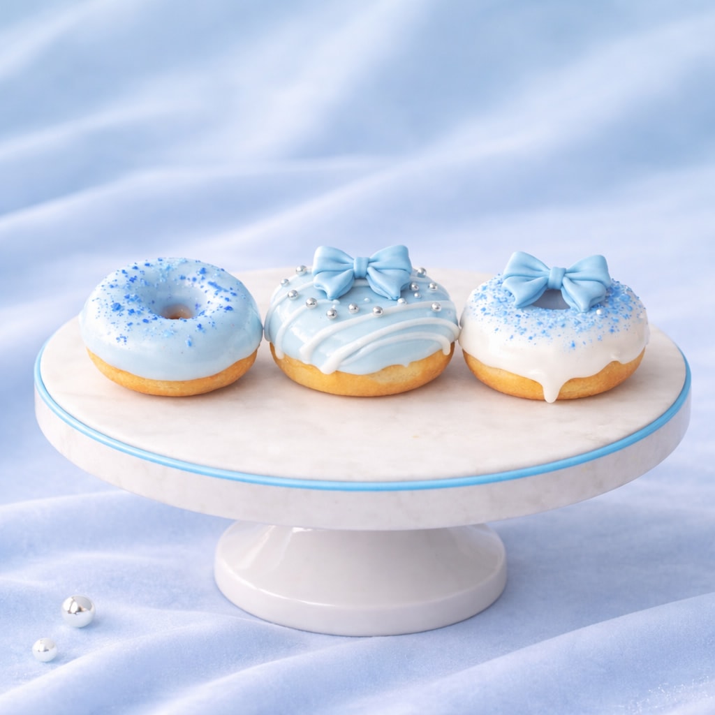 3種のパステルドーナツ(ORGANIC BLUE | オーガニックブルー)