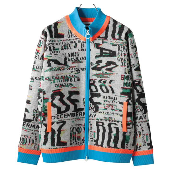 竹内ゴルフMakeShop店_ディセンバーメイ ニットブルゾン