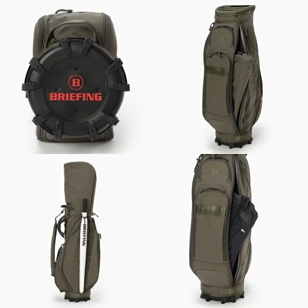 ブリーフィング ゴルフ キャディバッグ メンズ 9.5型 4分割 約4.35kg