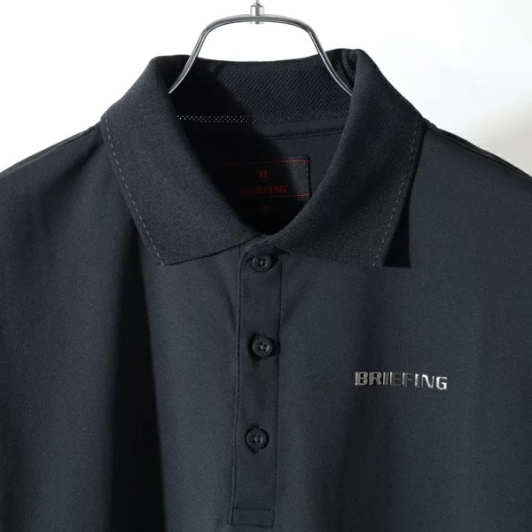 新品 完売 BRIEFING ブリーフィング 鹿の子 ブランドロゴ ポロシャツ ブリーフィング ゴルフ ポロシャツ メンズ 半袖 シャツ 鹿の子