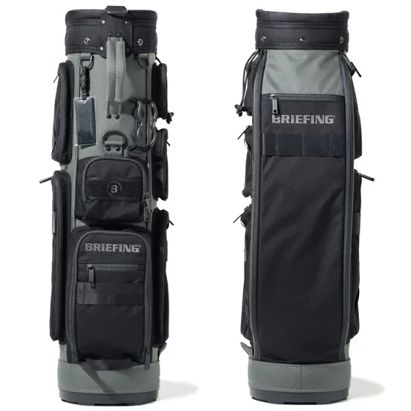 BRIEFING キャディバッグ CR-06 ♯2 IS 限定別注アイテム ブリーフィング ゴルフ キャディバッグ メンズ 別注限定モデル 8.5型 5