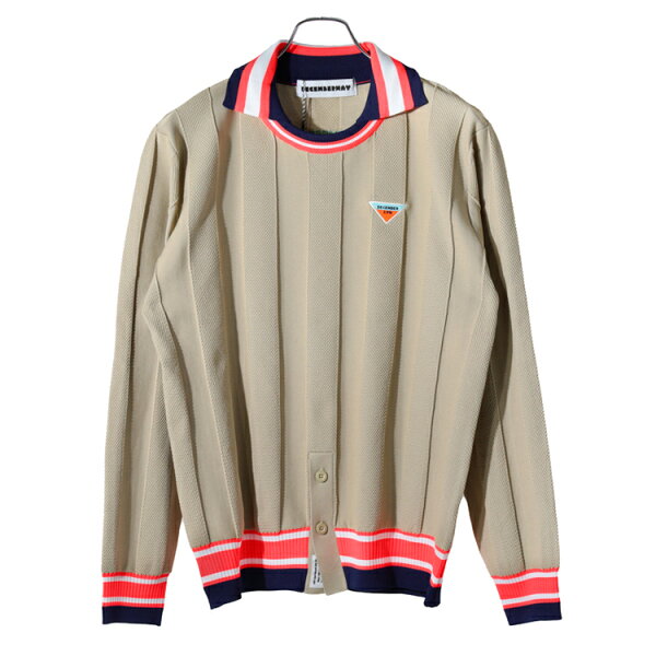 竹内ゴルフMakeShop店_ディセンバーメイ ニットブルゾン