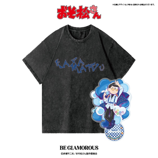 VINTAGE GRAPHICDESIGN Tee アクリルスタンドSET〈カラ松 edition〉