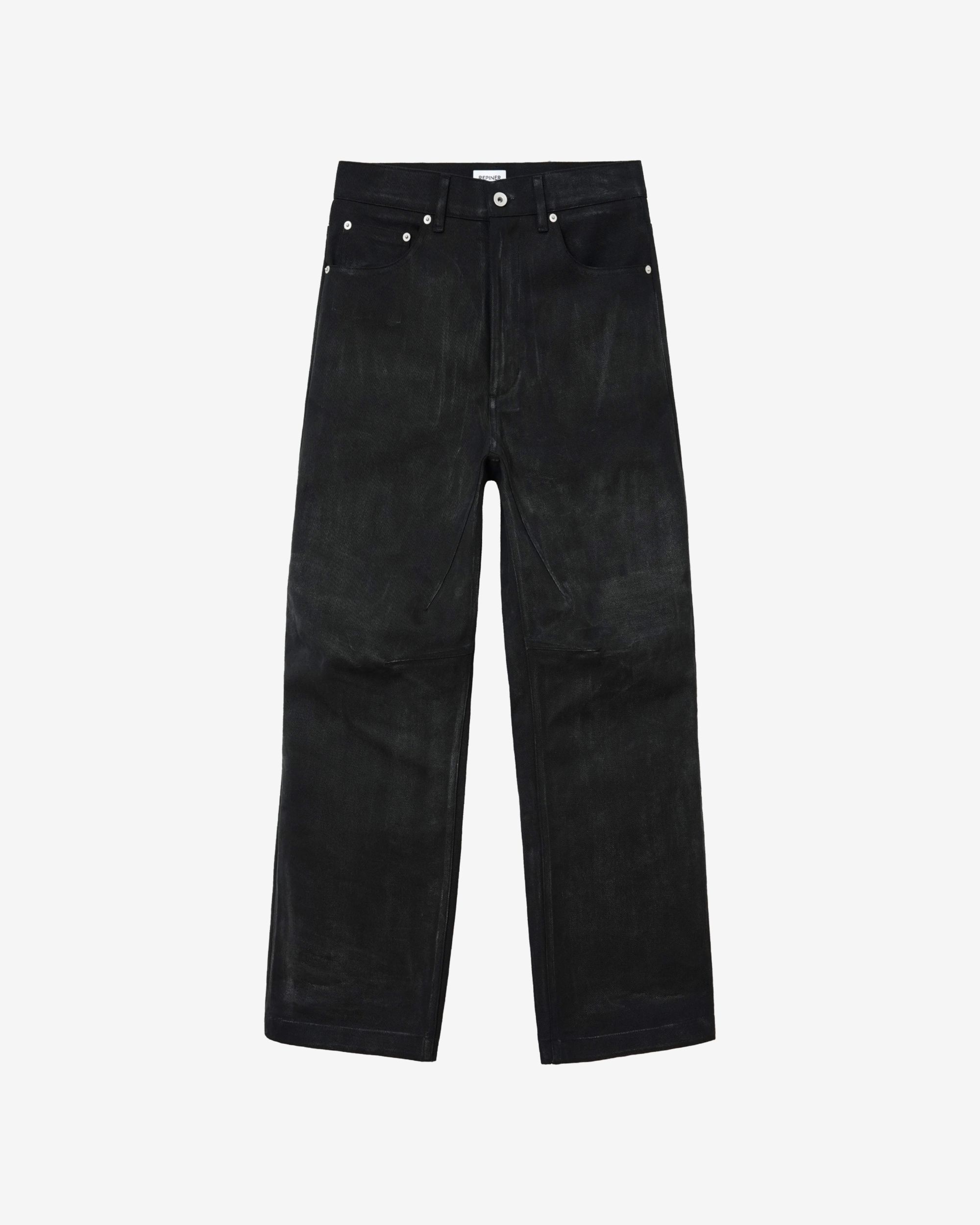 【REPINER】WAX COATED WORK PANTS