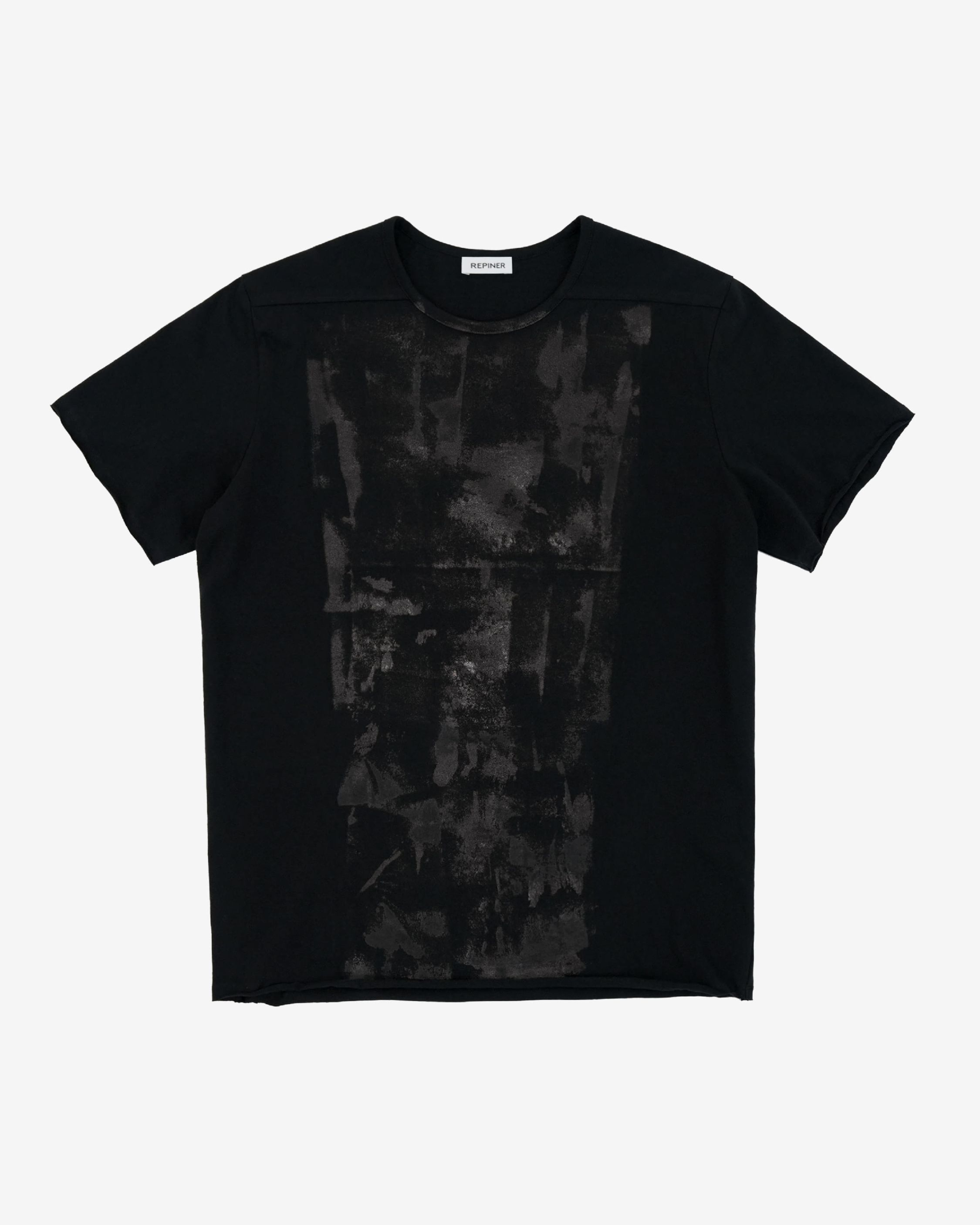 【REPINER】MASS BLACK FOIL T-SHIRT