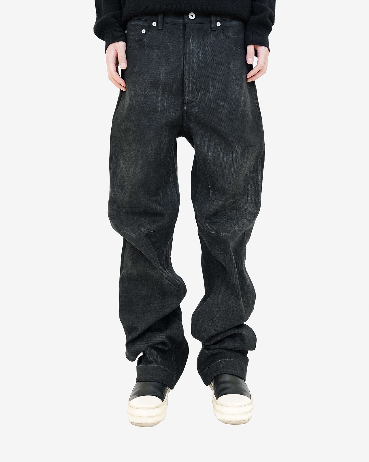 【REPINER】WAX COATED WORK PANTS