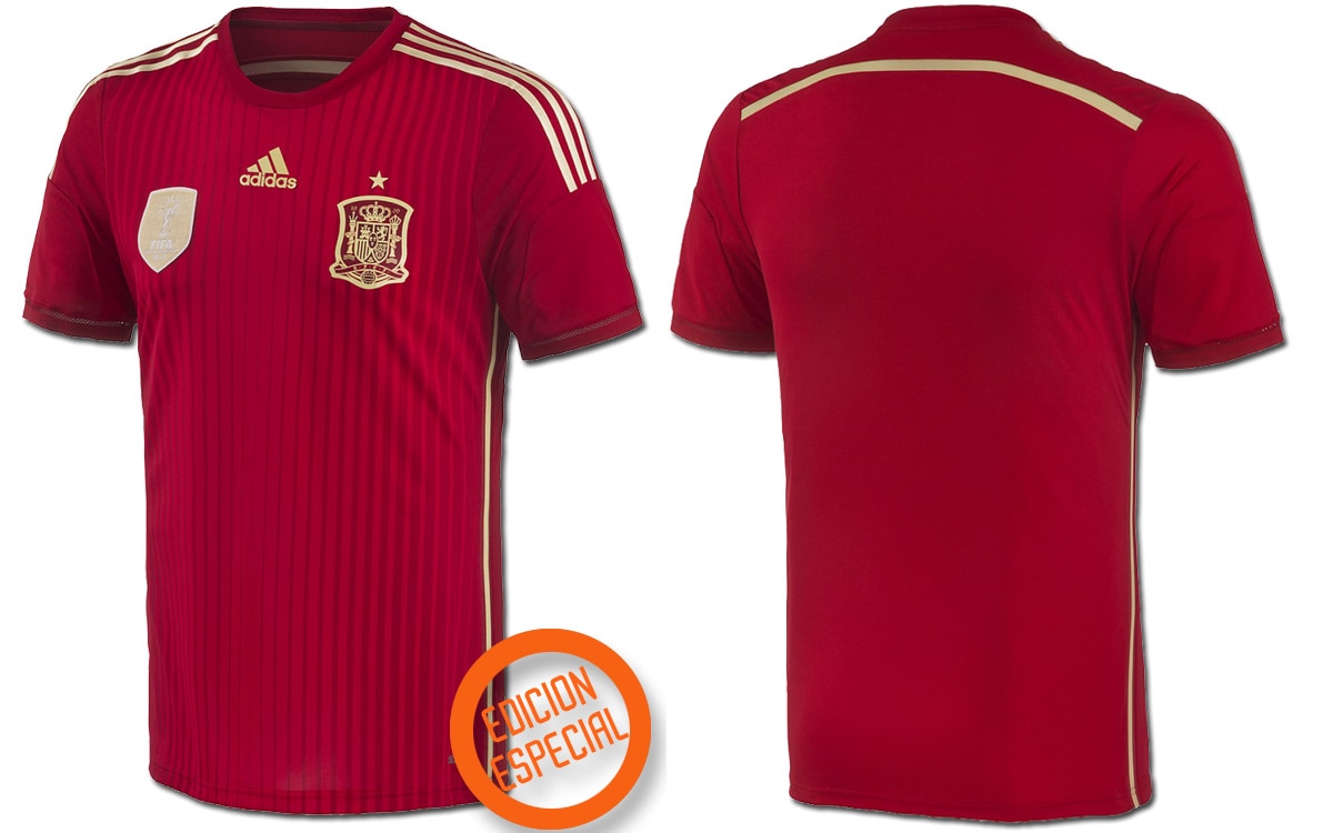 正規品！ スペイン代表 オーセンティックadizeroユニフォーム 2014／M