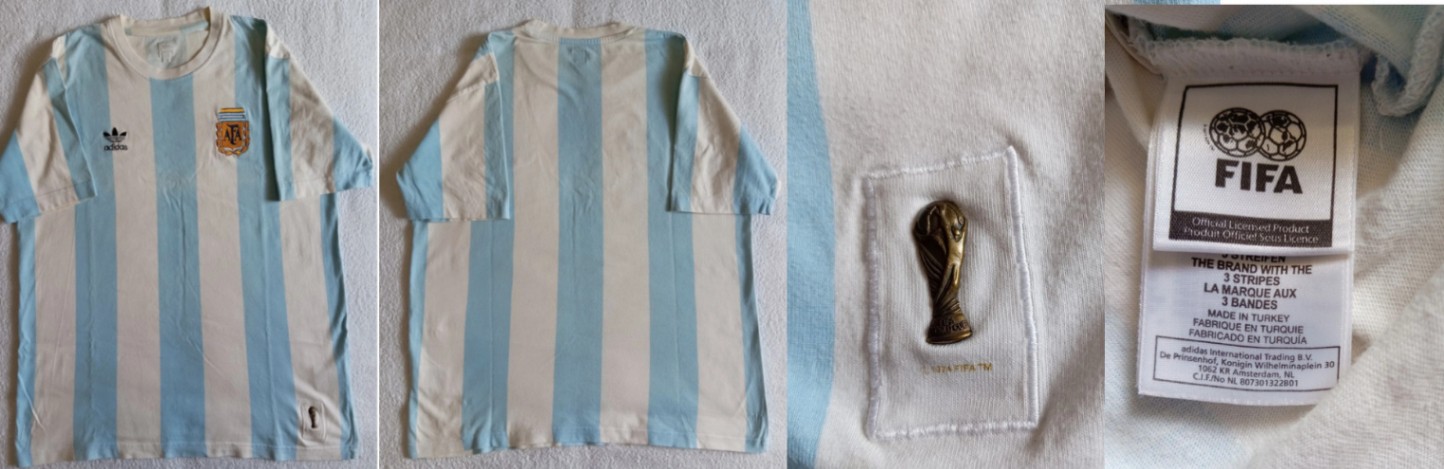 adidas アルゼンチン 06w杯 世界市場独占・超貴重！W杯2006年記念・リミテッドエデイション