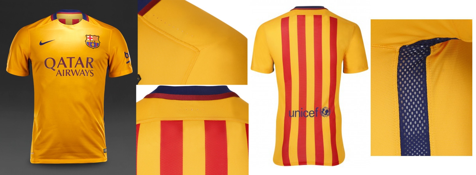 FCバルセロナ(150cm) & スペイン代表 (140cm)サッカーウェア スペイン市場独占！15/16 F.C.バルセロナ