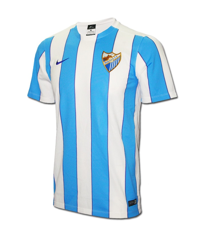 サッカー ユニフォーム マラガ スペイン市場独占！15/16 マラガC.F.・オフィシャル ホームウェア