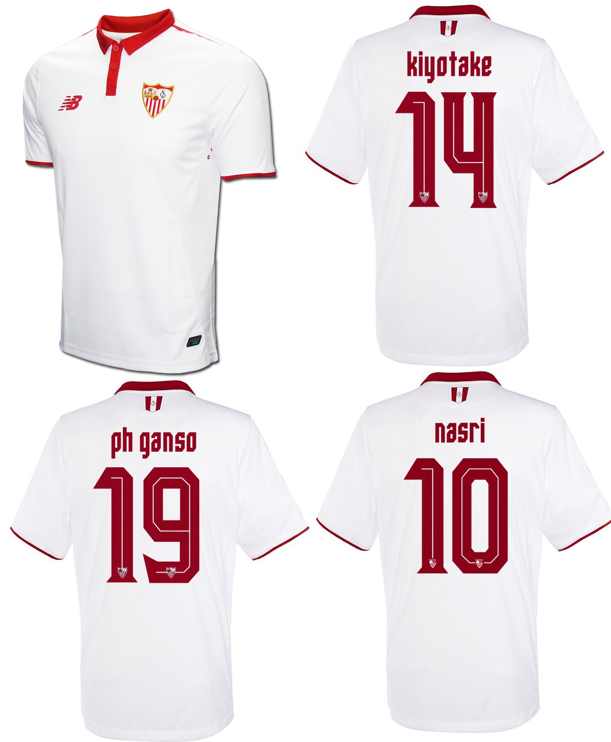 スペイン市場独占！16/17 セビーリャF.C・オフィシャル