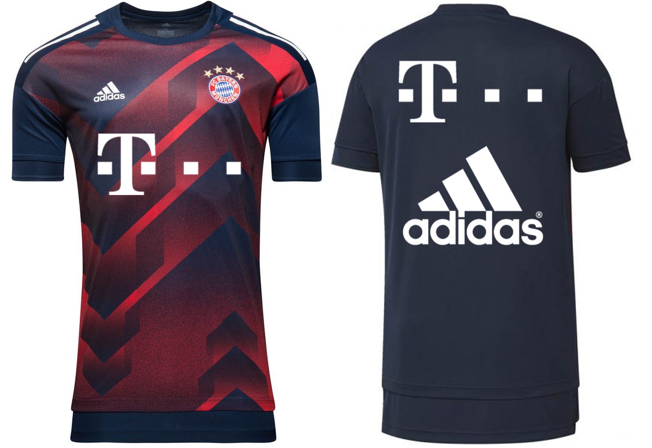 スペイン市場独占！17/18 バイエルンミュンヘン・オフィシャル選手同様