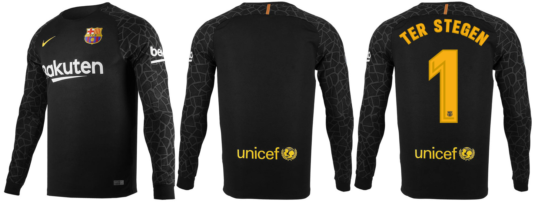 スペイン市場独占！17/18 F.C.バルセロナ オフィシャルGK