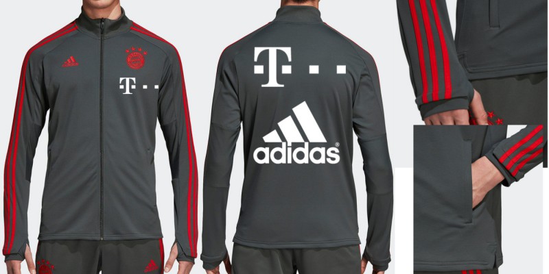 【タグ付き】バイエルン・ミュンヘン　プレゼンテーション　ジャケット adidas（アディダス） バイエルンミュンヘン 16-17 プレゼンテーション