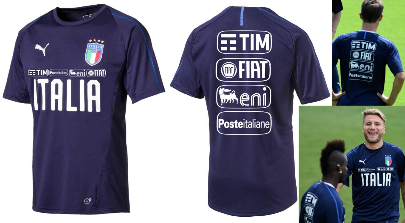 世界市場独占！2018/2019 イタリア代表・オフィシャル選手同様のフル