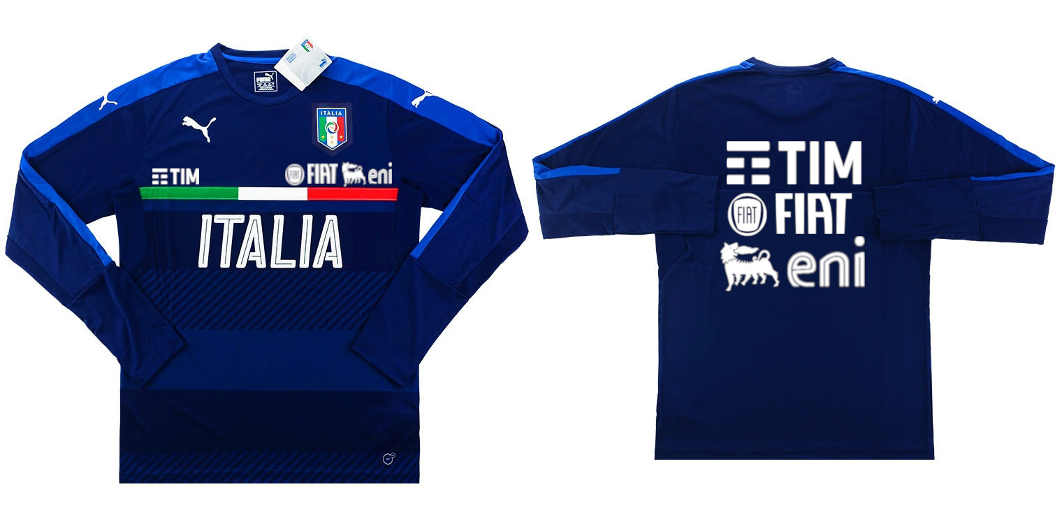世界市場独占！2016/2017 イタリア代表・オフィシャル選手同様のフル