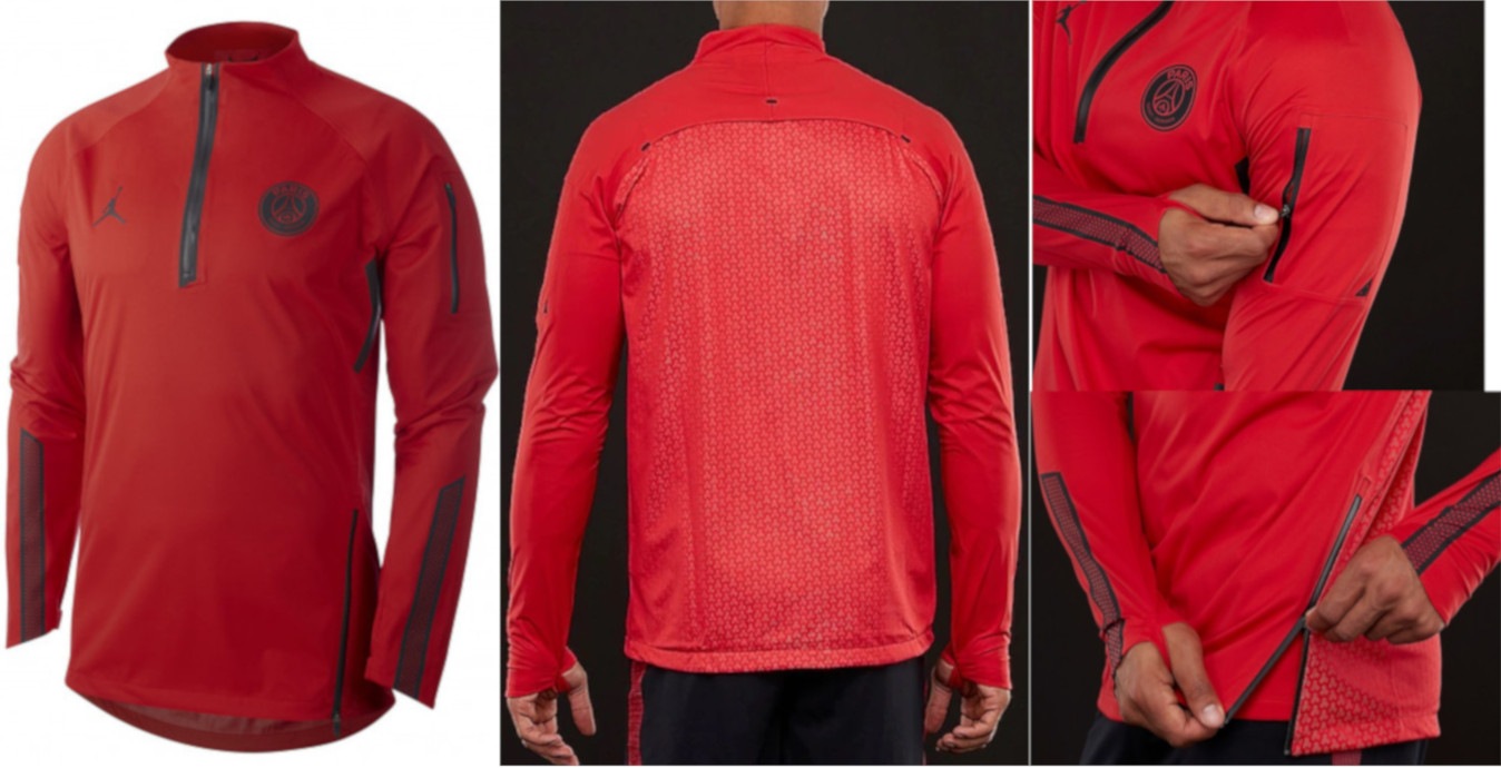 新品・未使用　18/19パリ・サンジェルマン ジョーダンコラボ初期　Lサイズ スペイン市場独占！18/19 パリ・サンジェルマンXジョーダン(コラボ