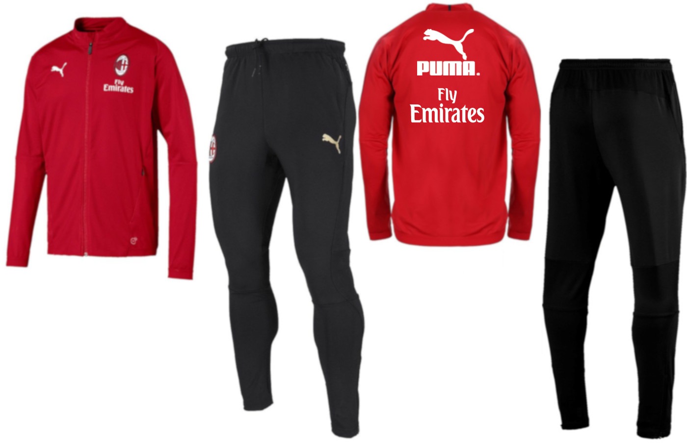 世界市場独占！18/19 A.C.ミラン・オフィシャルフルスポンサー付き